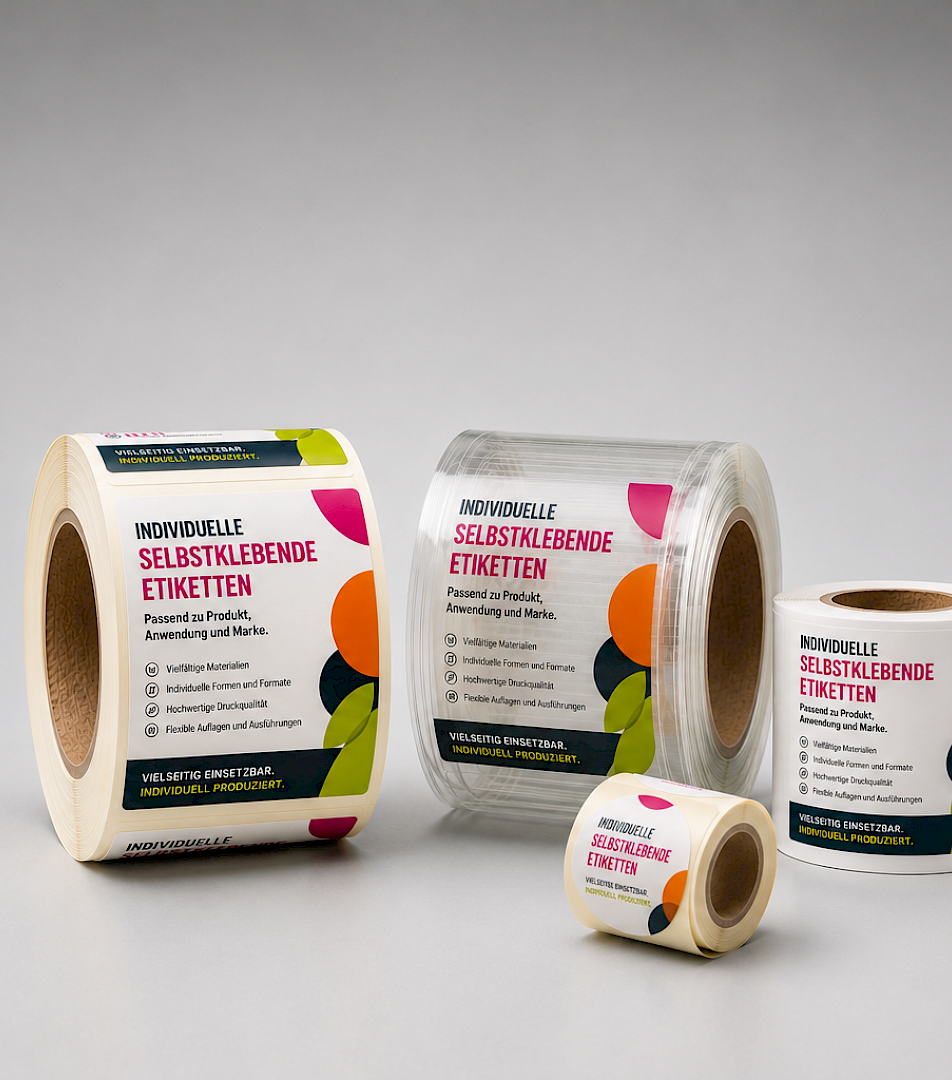 Haftetiketten, Optimum Group™ Optikett, Etiketten, flexible Verpackungslösungen, Etikettendruckerei